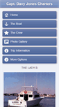 Mobile Screenshot of davyjonescharters.com